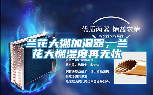 蘭花大棚加濕器，蘭花大棚濕度再無憂