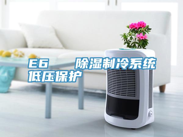 E6   除濕制冷系統(tǒng)低壓保護