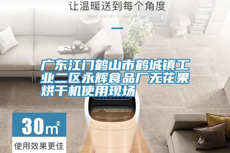 廣東江門鶴山市鶴城鎮(zhèn)工業(yè)二區(qū)永輝食品廠無花果烘干機(jī)使用現(xiàn)場(chǎng)