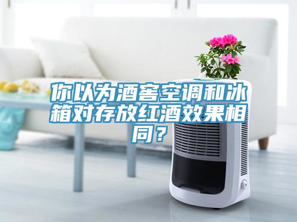 你以為酒窖空調(diào)和冰箱對存放紅酒效果相同？