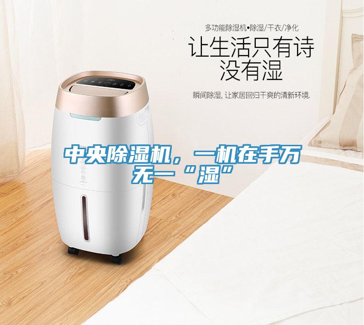 中央除濕機(jī)，一機(jī)在手萬(wàn)無(wú)一“濕”