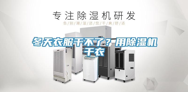 冬天衣服干不了？用除濕機干衣