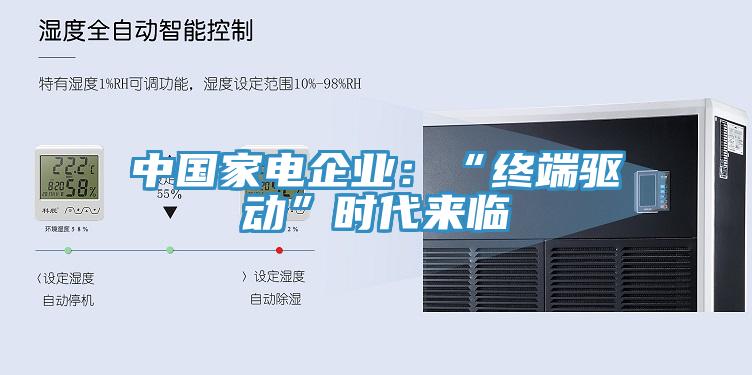 中國(guó)家電企業(yè)：“終端驅(qū)動(dòng)”時(shí)代來臨