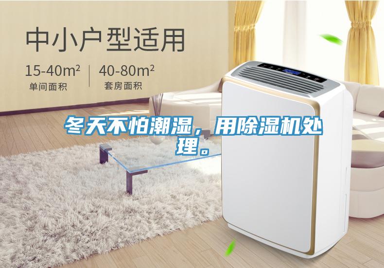 冬天不怕潮濕，用除濕機處理。