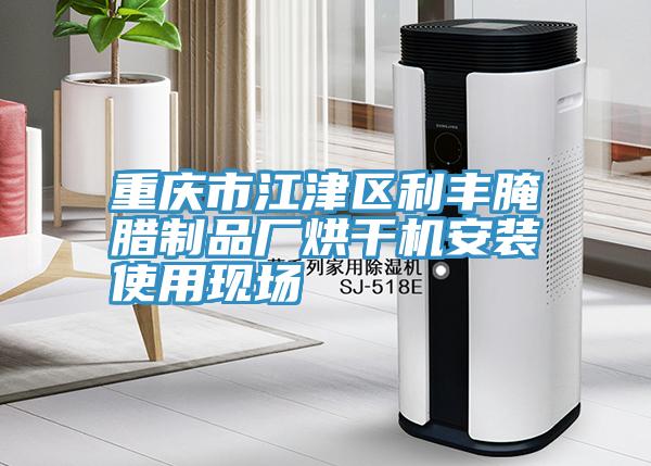 重慶市江津區(qū)利豐腌臘制品廠烘干機(jī)安裝使用現(xiàn)場