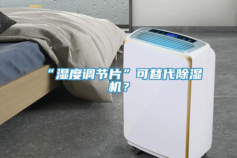 “濕度調(diào)節(jié)片”可替代除濕機？