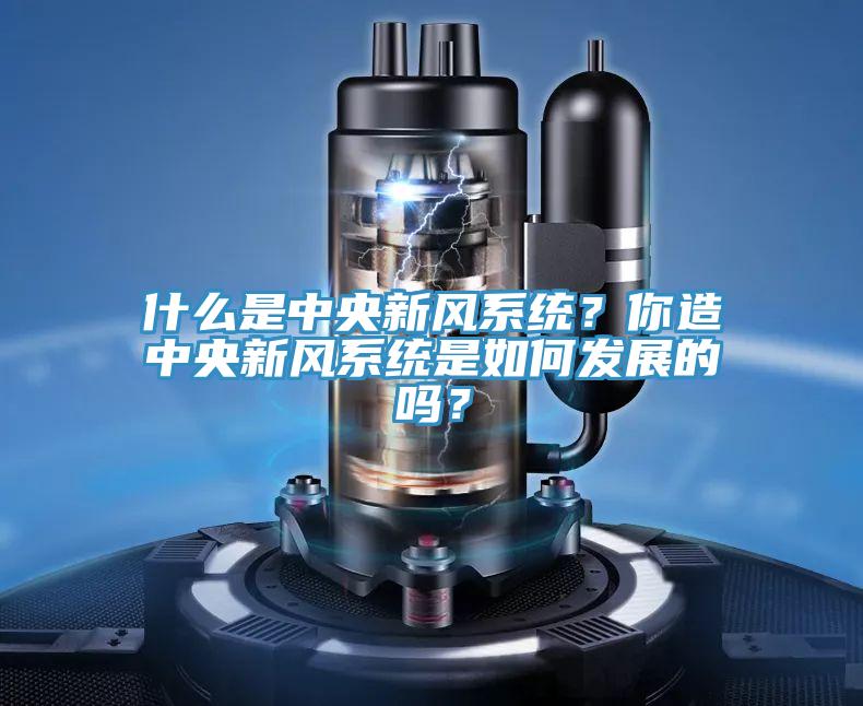 什么是中央新風(fēng)系統(tǒng)？你造中央新風(fēng)系統(tǒng)是如何發(fā)展的嗎？