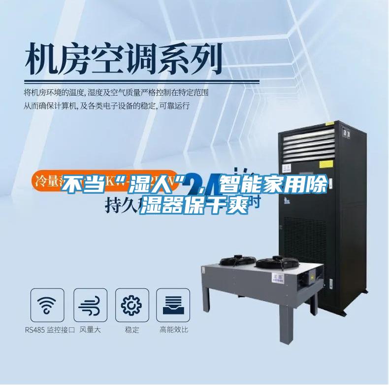 不當(dāng)“濕人”，智能家用除濕器保干爽