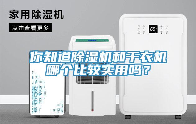 你知道除濕機(jī)和干衣機(jī)哪個(gè)比較實(shí)用嗎？