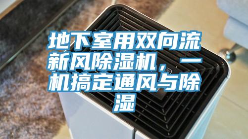 地下室用雙向流新風(fēng)除濕機(jī)，一機(jī)搞定通風(fēng)與除濕