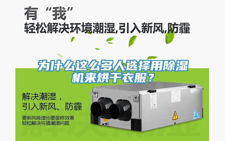 為什么這么多人選擇用除濕機(jī)來(lái)烘干衣服？