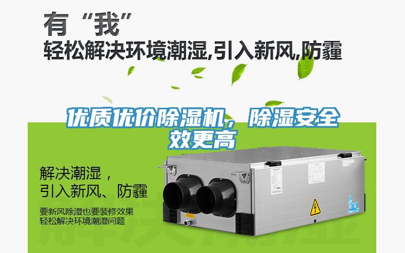 優(yōu)質(zhì)優(yōu)價除濕機，除濕安全效更高