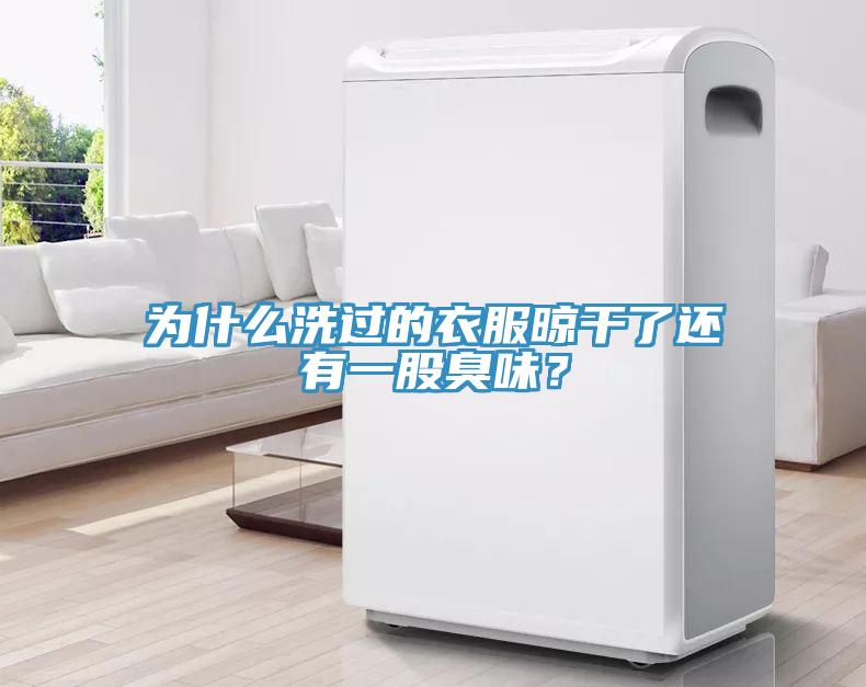 為什么洗過的衣服晾干了還有一股臭味？