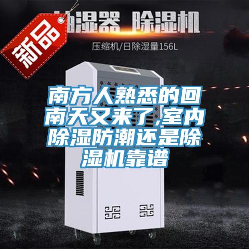 南方人熟悉的回南天又來了,室內(nèi)除濕防潮還是除濕機靠譜