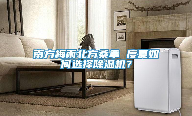 南方梅雨北方桑拿 度夏如何選擇除濕機(jī)？