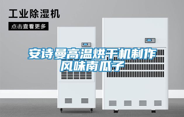 安詩曼高溫烘干機制作風(fēng)味南瓜子
