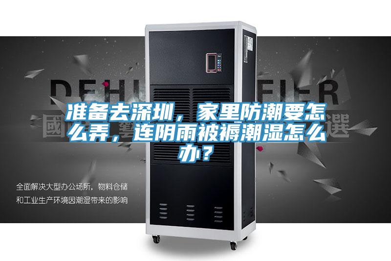 準(zhǔn)備去深圳，家里防潮要怎么弄，連陰雨被褥潮濕怎么辦？