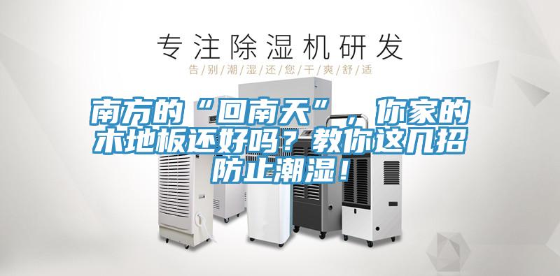 南方的“回南天”，你家的木地板還好嗎？教你這幾招防止潮濕！