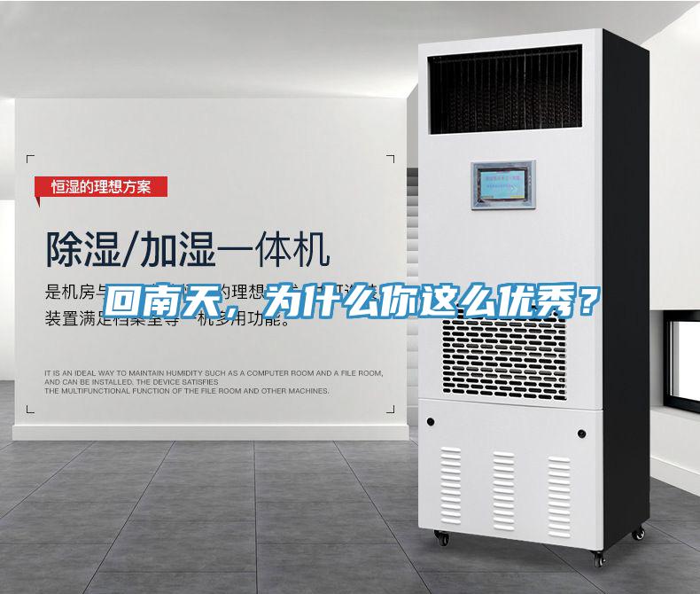 回南天，為什么你這么優(yōu)秀？