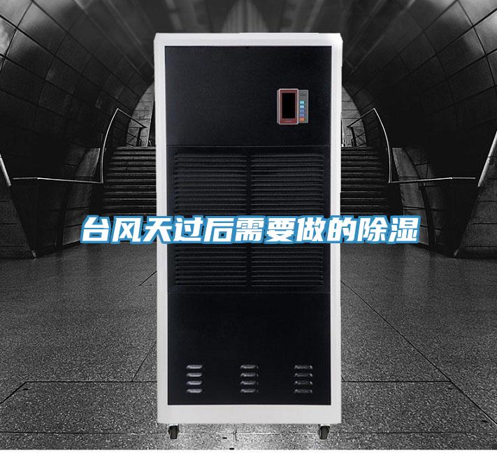 臺(tái)風(fēng)天過后需要做的除濕