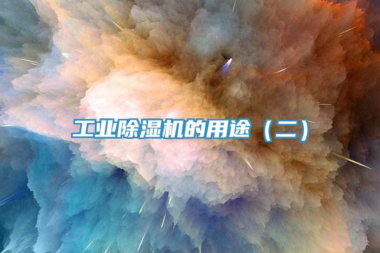 工業除濕機的用途（二）