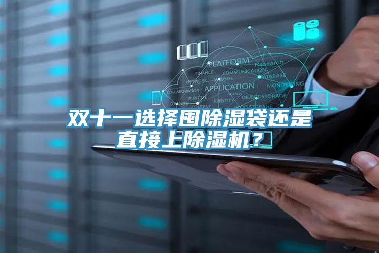 雙十一選擇囤除濕袋還是直接上除濕機?