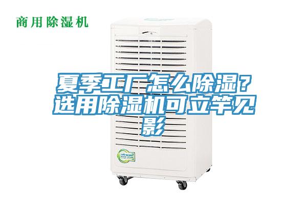 夏季工廠怎么除濕？選用除濕機可立竿見影