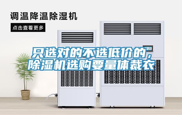 只選對(duì)的不選低價(jià)的，除濕機(jī)選購(gòu)要量體裁衣