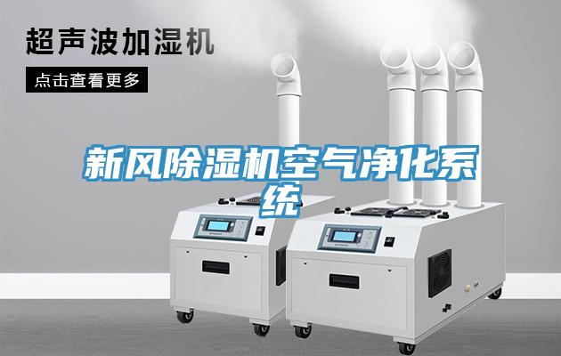 新風(fēng)除濕機(jī)空氣凈化系統(tǒng)
