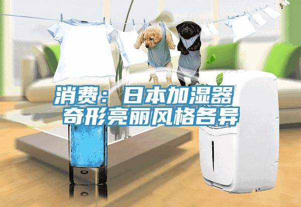 消費:日本加濕器 奇形亮麗風格各異