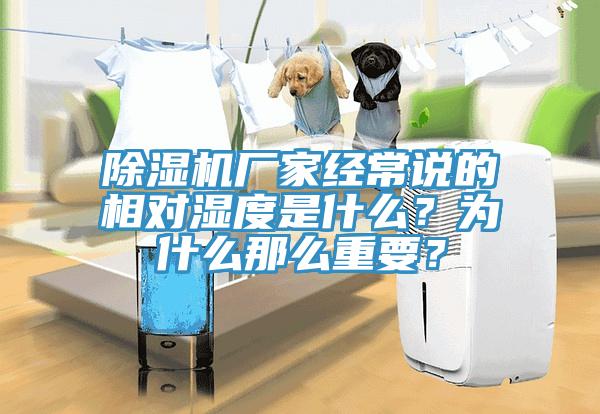 除濕機廠家經常說的相對濕度是什么？為什么那么重要？