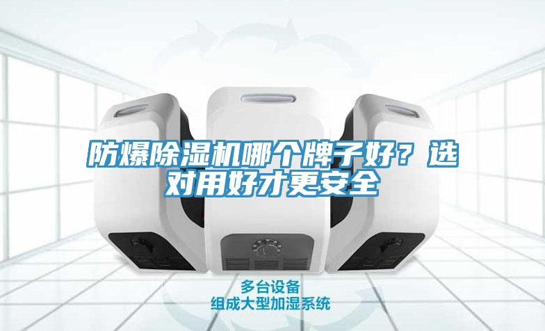 防爆除濕機哪個牌子好？選對用好才更安全