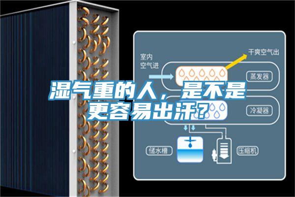 濕氣重的人，是不是更容易出汗？