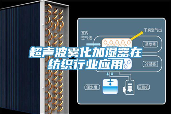 超聲波霧化加濕器在紡織行業應用