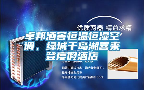 卓邦酒窖恒溫恒濕空調(diào),綠城千島湖喜來登度假酒店