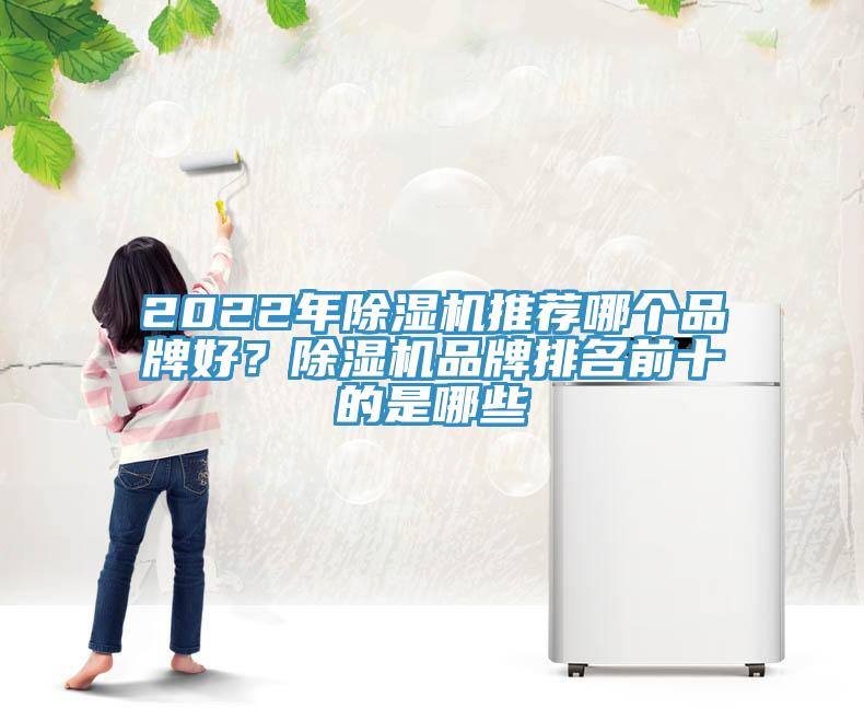 2022年除濕機推薦哪個品牌好？除濕機品牌排名前十的是哪些