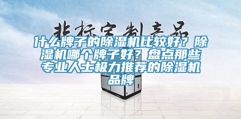 什么牌子的除濕機比較好？除濕機哪個牌子好？盤點那些專業人士極力推薦的除濕機品牌