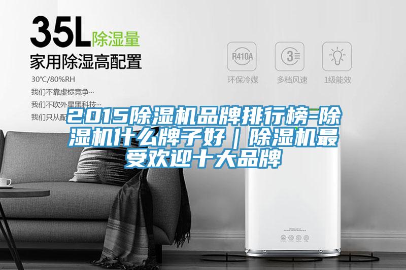 2015除濕機品牌排行榜-除濕機什么牌子好｜除濕機最受歡迎十大品牌