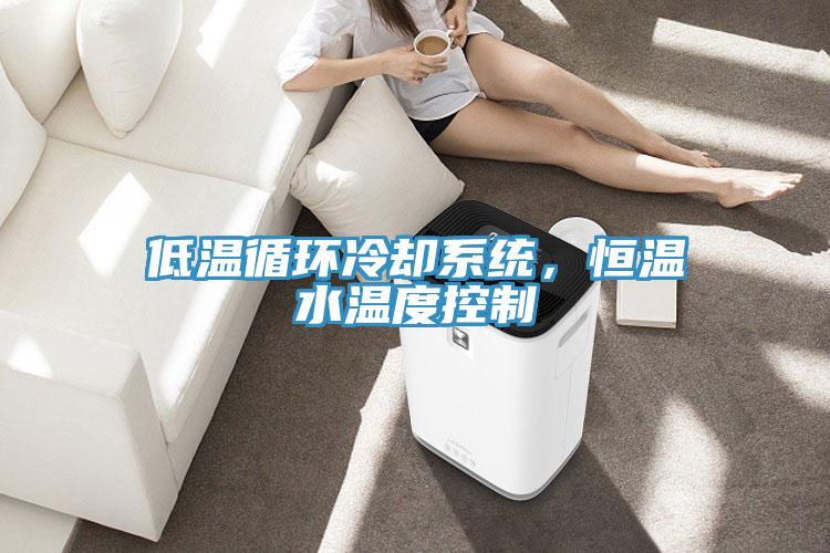 低溫循環(huán)冷卻系統(tǒng)，恒溫水溫度控制