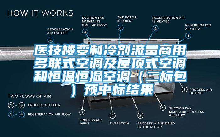 醫(yī)技樓變制冷劑流量商用多聯(lián)式空調(diào)及屋頂式空調(diào)和恒溫恒濕空調(diào)(二標(biāo)包)預(yù)中標(biāo)結(jié)果
