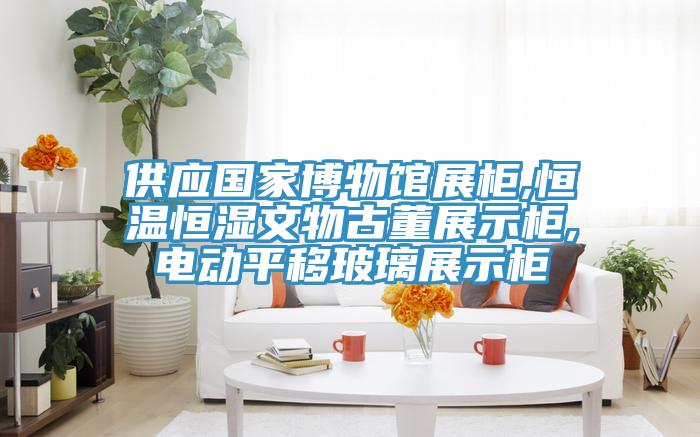 供應國家博物館展柜,恒溫恒濕文物古董展示柜,電動平移玻璃展示柜