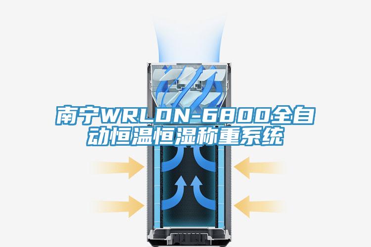 南寧WRLDN-6800全自動(dòng)恒溫恒濕稱重系統(tǒng)