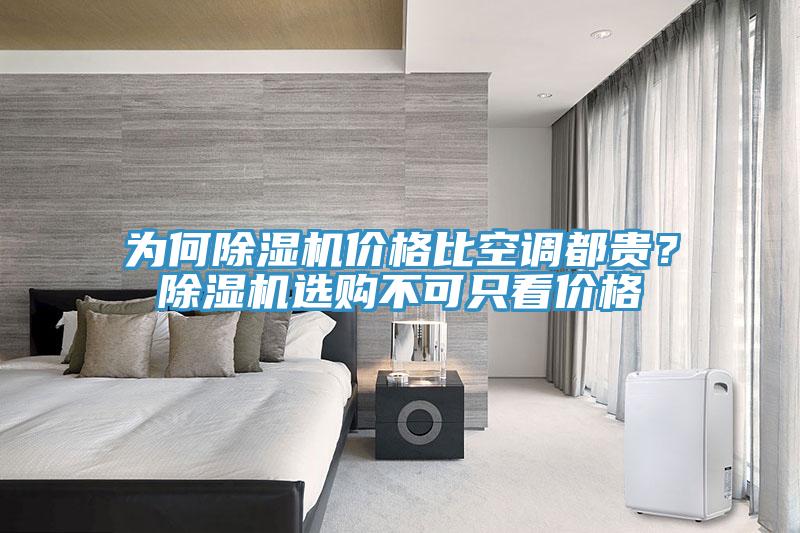 為何除濕機價格比空調(diào)都貴？除濕機選購不可只看價格