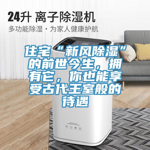 住宅“新風除濕”的前世今生，擁有它，你也能享受古代王室般的待遇
