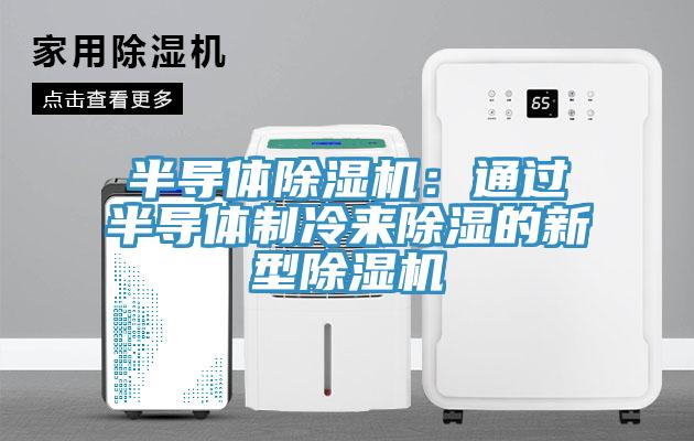半導體除濕機：通過半導體制冷來除濕的新型除濕機