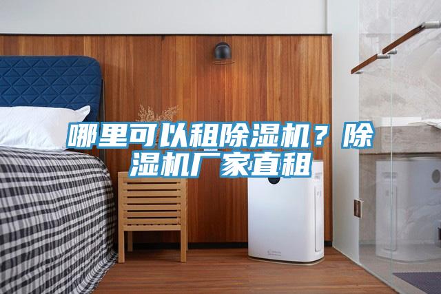 哪里可以租除濕機(jī)？除濕機(jī)廠家直租