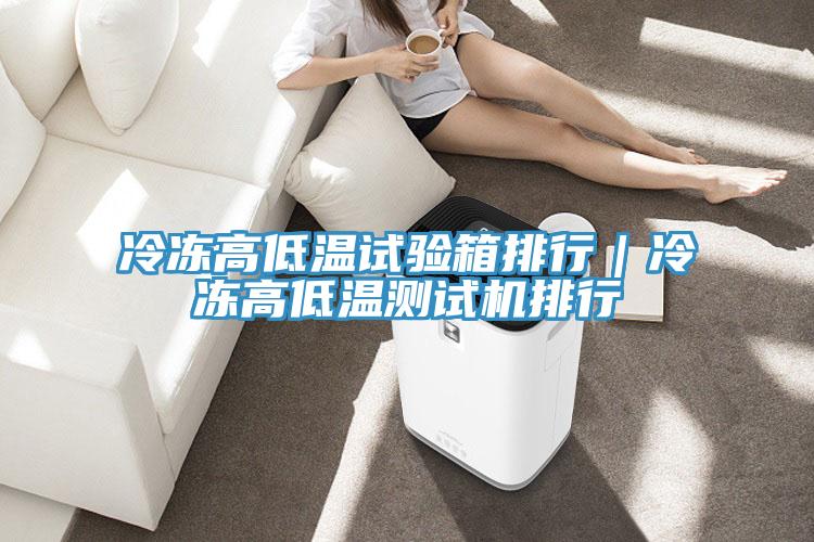 冷凍高低溫試驗箱排行｜冷凍高低溫測試機排行