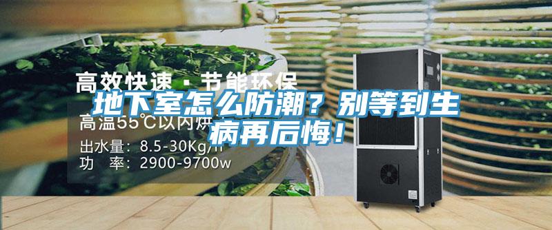 地下室怎么防潮？別等到生病再后悔！
