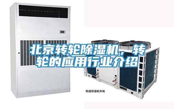 北京轉輪除濕機，轉輪的應用行業介紹