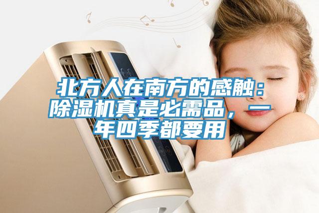 北方人在南方的感觸：除濕機(jī)真是必需品，一年四季都要用